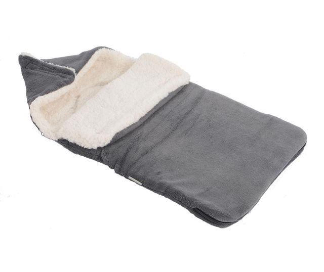 Sac de dormit Cocoon Dark Grey 0-6 luni