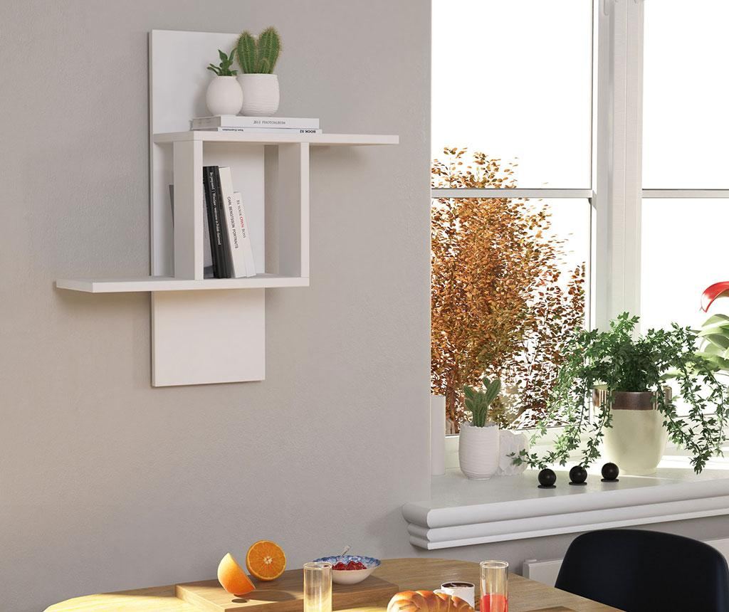 Mill Fehér Fali Polc - 3