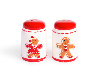 Gingerbread Boy and Girl Só- és borsszóró