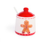 Set - vrček za mleko in sladkornica s pokrovom Gingerbread Boy and Girl 0.2