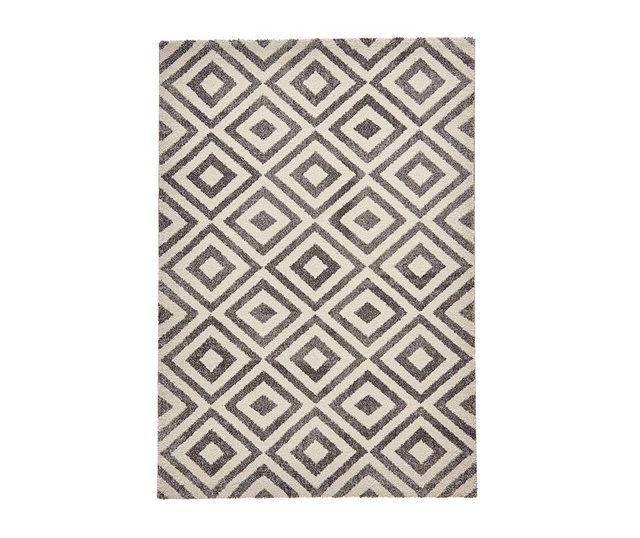 Covor Think Rugs, Elegant Grey & White, 120x170 cm