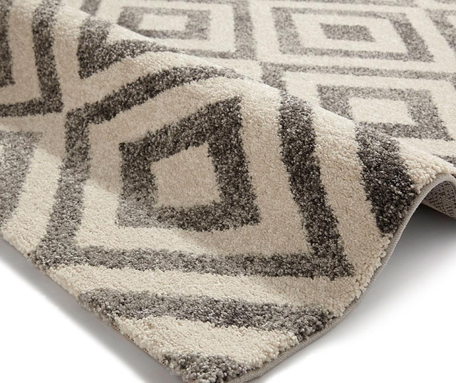 Covor Think Rugs, Elegant Grey & White, 120x170 cm