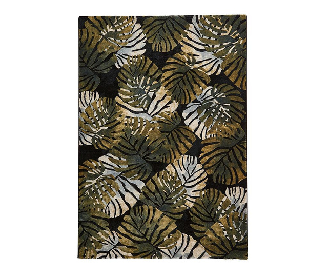 Preproga Tropics Black & Green 120x170 cm