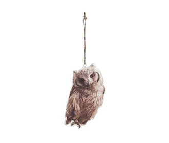 Viseča dekoracija Owl Brown