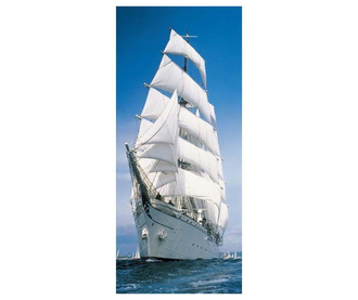Tapeta za vrata Sailing Boat 86x220 cm