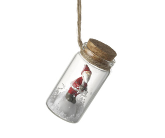 Висяща декорация Santa In Bottle