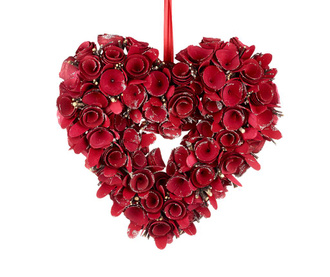 Decoratiune de usa Red Heart