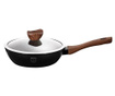 Tigaie cu capac Berlinger Haus, Ebony Rosewood, aluminiu forjat, 24 cm