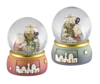 Комплект 2 декорации Nativity Snowball