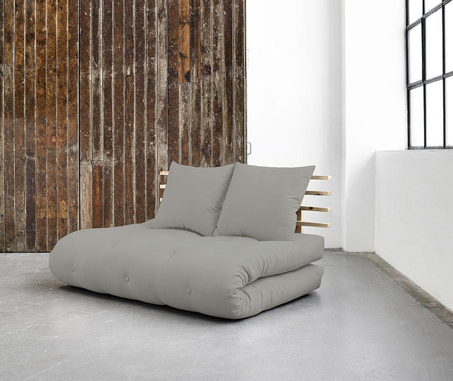 Sofa extensibila Shin Sano Natur and Grey
