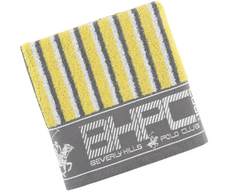 Stripes Yellow & Grey Fürdőszobai törölköző 50x100 cm