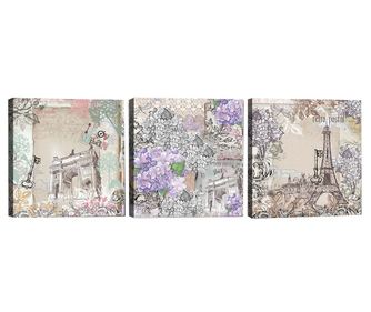 Комплект 3 картини Paris Delight 30x30 см