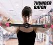 Bara de exercitii pentru tonifierea bustului Thunder Baton