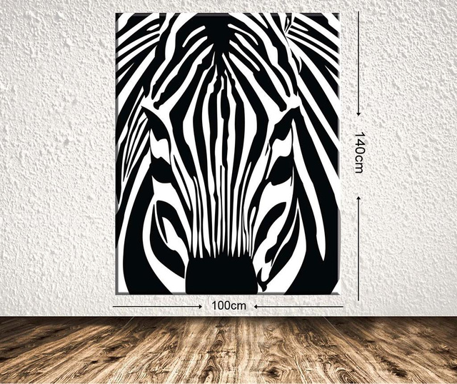 Tablou Zebra 100x140 cm