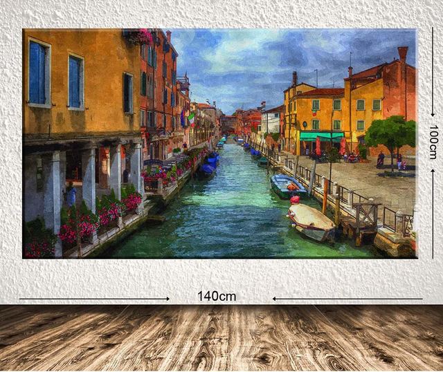 Slika Venice Ride 100x140 cm