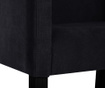 Scaun Guy Laroche Home, Guy Laroche Home Illusion Black, negru, 61x60x86 cm