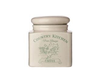 Country Kitchen Tároló fedővel kávénak