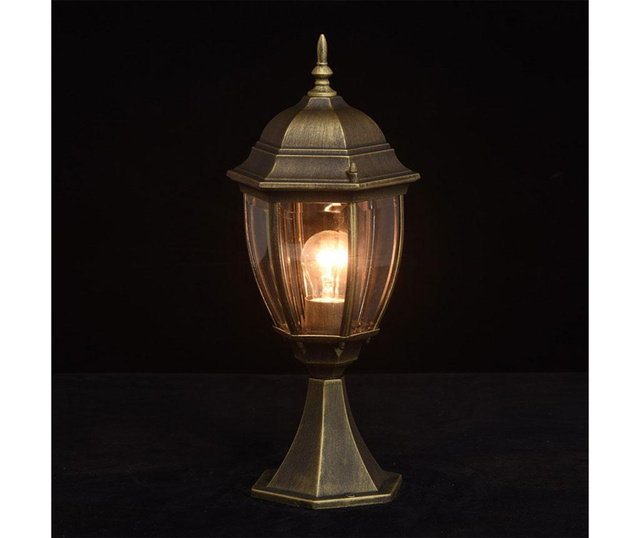 Lampa de exterior Classic Lighting, Fabur, metal, 21x21x50 cm