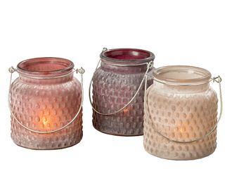 Set 3 lantern Cassya