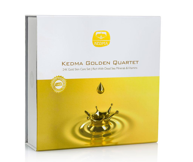Комплект грижа за лицето 4 части Kedma Golden Quartet