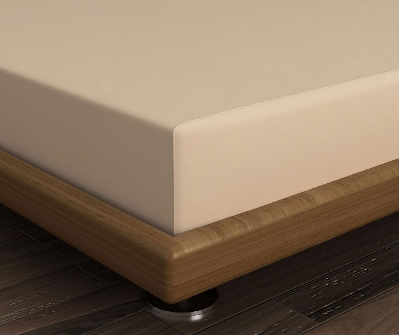 Plahta s elastičnom gumicom Mini Beige 160x200 cm - 2