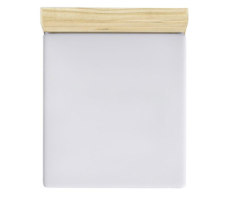 Долен чаршаф с ластик Mini White 160x200 см