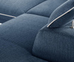 Sezlong living dreapta L'officiel Interiors, Giselle Jeans Cream, albastru jeans/crem, 188x97x94 cm