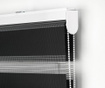 Jaluzea tip rulou Blindecor, Lira Negro, poliester, 120x250  cm