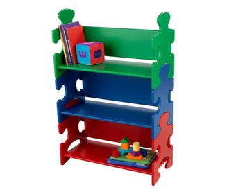 Puzzle Green Blue and Red Gyerek polcállvány