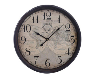 Стенен часовник Map of the World