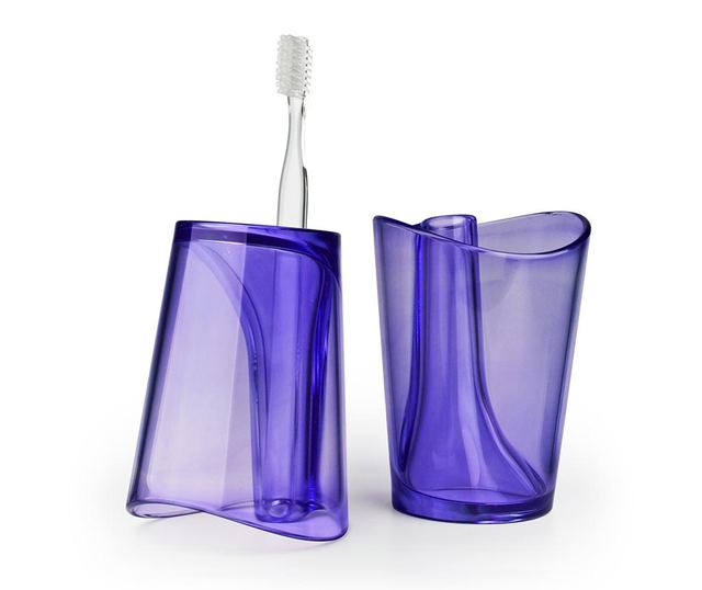Flip Purple Fürdőszobai pohár
