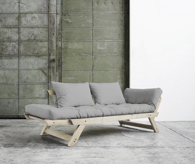 Sofa extensibila Bebop Natural and Grey