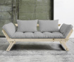 Sofa extensibila Bebop Natural and Grey