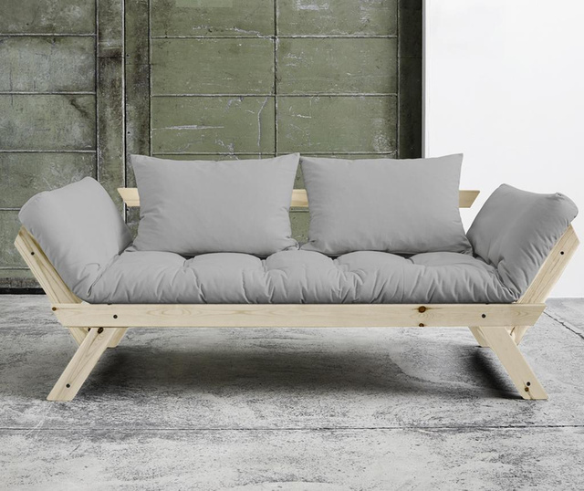 Sofa extensibila Bebop Natural and Grey