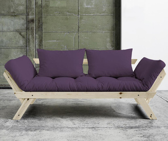 Sofa extensibila Bebop Natural and Purple