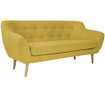 Sicile Yellow Háromszemélyes kanapé