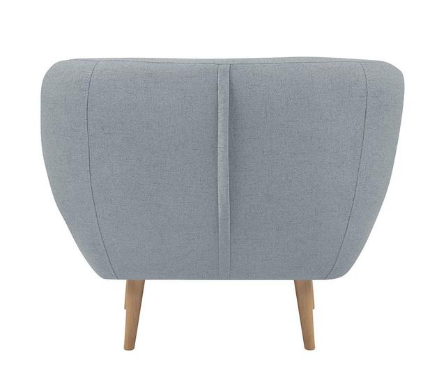 Fotoliu Mazzini Sofas, Sicile Light Blue, albastru deschis, 102x83x73 cm