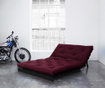 Sofa extensibila Roots Wide Wenge and Bordeaux Red