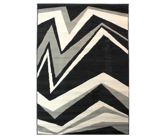 Shard Black Grey Szőnyeg 60x110 cm