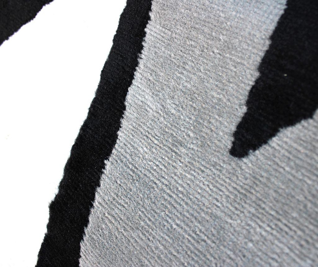Tepih Shard Black Grey 60x110 cm