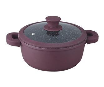 Κατσαρόλα με καπάκι Jenna Purple