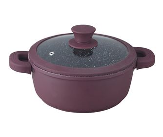 Κατσαρόλα με καπάκι Jenna Purple