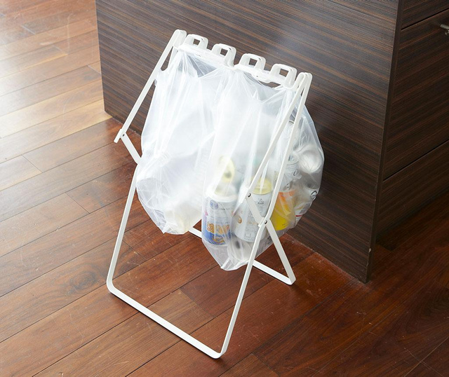 Sklopivi držač za vreće za smeće Tower White