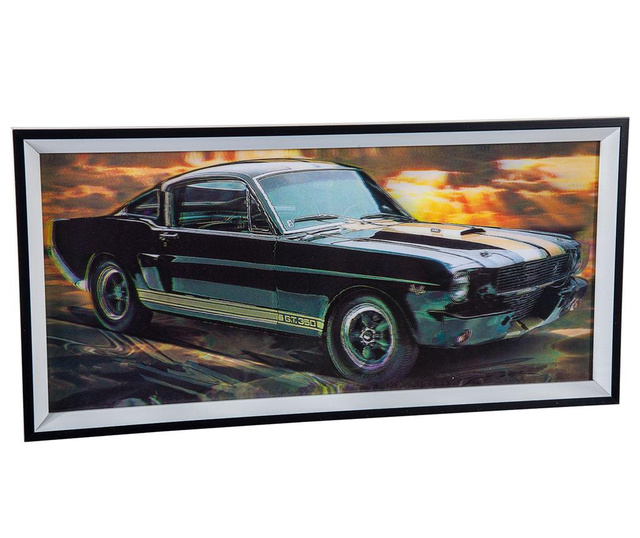 Комплект 2 картини 3D Mustang 26x50 см