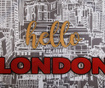 Slika Hello London 80x80 cm