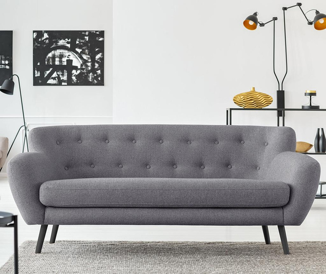Hampstead Poly Grey Háromszemélyes kanapé