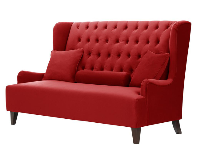 Sofa dvosjed Flanelle Glamour Red