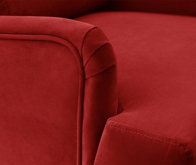 Sofa dvosjed Flanelle Glamour Red