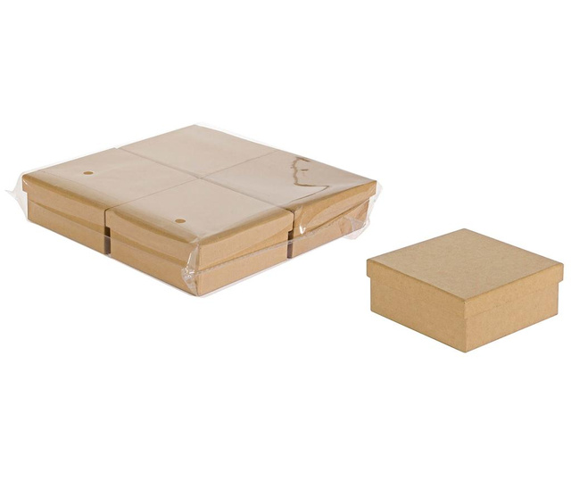 Комплект 4 кутии с капак за рисуване Avana
