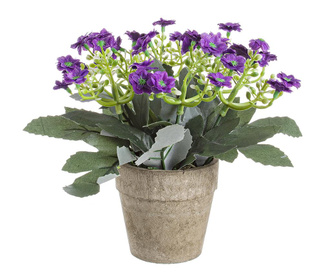 Floare artificiala in ghiveci Joy Dark Purple